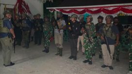 Aparat TNI Polri bersiaga di Tolikara. Foto: Pendam Cenderawasih
