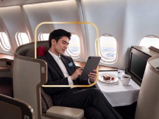 Ilustrasi business traveler. (Author/credit: Dok BRI)
