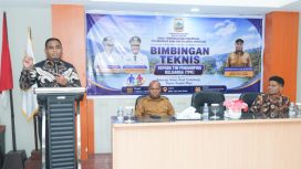 DP3AKB Provinsi Papua Tengah resmi membuka kegiatan Bimbingan Teknis (Bimtek) Tim Pendamping Keluarga (TPK). (Foto dok: IST) 
