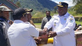 Bupati Jayawijaya Atenius Murip kunjungi Distrik Walaik, Rabu 2 September 2026. (Foto dok: Media Bupati Jayawijaya)
