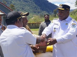 Bupati Jayawijaya Atenius Murip kunjungi Distrik Walaik, Rabu 2 September 2026. (Foto dok: Media Bupati Jayawijaya)

