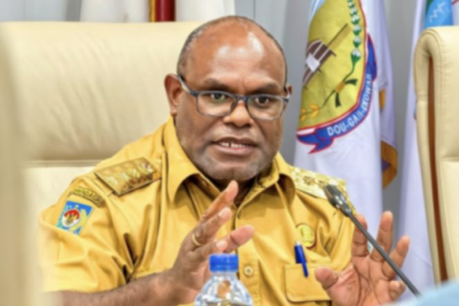 
					Gubernur Papua Tengah Meki Nawipa. (Foto dok: papuatengahprov.go.id)