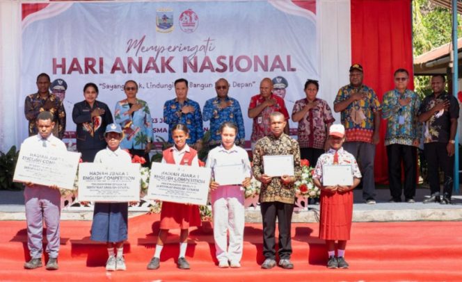 
					Peringatan Hari Anak Nasional: Langkah Besar Papua Tengah Wujudkan Provinsi Layak Anak. (Foto dok: papuatengahprov.go.id)