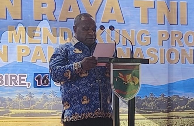 
					Kepala Dinas Tanaman Pangan, Hortikultura dan Ketahanan Pangan Provinsi Papua Tengah, Karlus Murib. (Foto dok: papuatengahprov.go.id)
