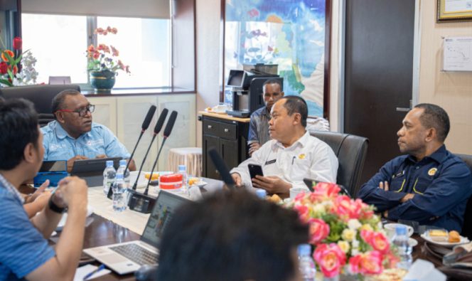 
					PT PLN (Persero) bersama Dewan Energi Nasional (DEN) gelar audiensi strategis guna membahas kondisi kelistrikan terkini di tanah Papua. (Foto dok: PLN UIW Papua dan Papua Barat) 