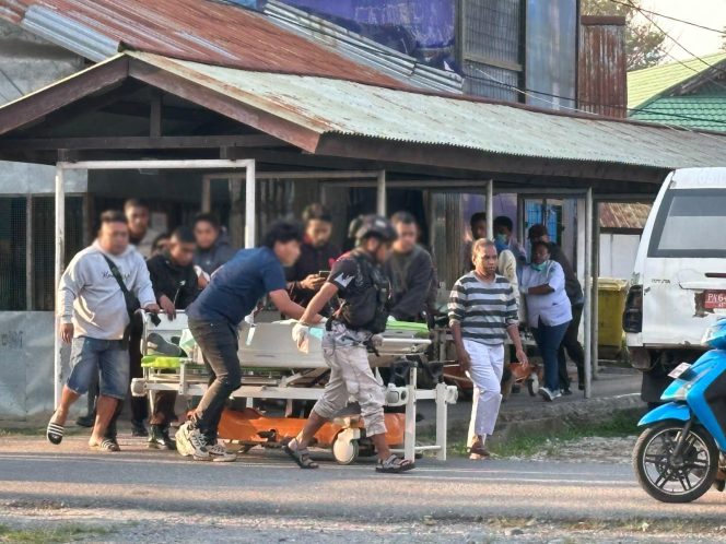 
					Tiga ASN Dinas Pertanian  Jayawijaya korban  penembakan KKB. Foto: Satgas Damai Cartensz  