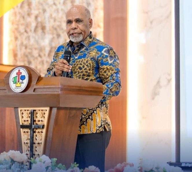 
					Wagub Papua Tengah, Deinas Gelay. Foto: ist