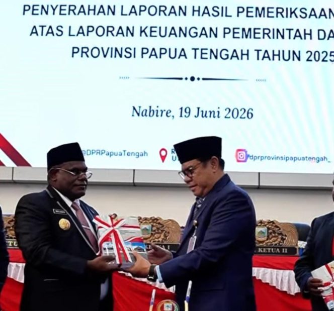 
					Terima LHP BPK 2025, Pemprov Papua Tengah Dorong Transparansi APBD