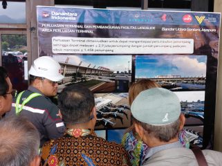 Landscape perluasan Bandar Udara Sentani di Kabupaten Jayapura. Foto: Humas Angkasa Pura Bandar Udara Sentani