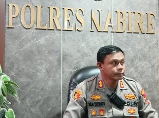 Kapolres Nabire, AKBP Samuel Tatiratu. Foto: Agis Pranoto/KabarPapua.co