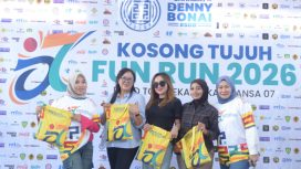 Antusiasme masyarakat sambut Kosong Tujuh Fun Run 2026. Ajang olahraga lari ini akan digelar di Alun-Alun Serui, Kepulauan Yapen. (Foto dok: IST)