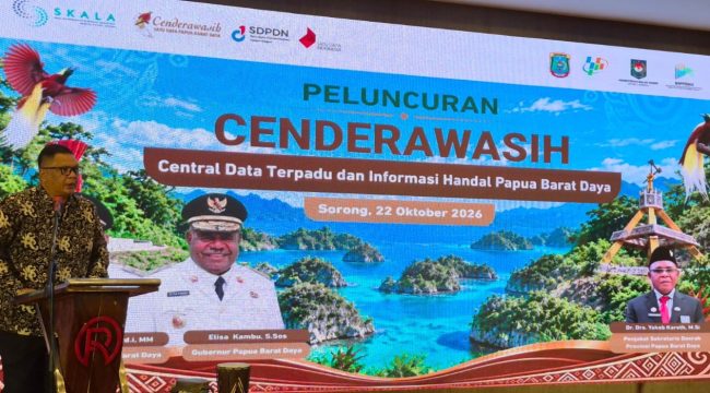 Peluncuran Portal Cenderawasih Papua Barat Daya. Foto: ist