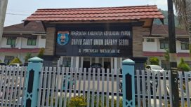 Rumah Sakit Umum Daerah (RSUD) Serui di Kabupaten Kepulauan Yapen. KabarPapua.co/Ainun Faathirjal)