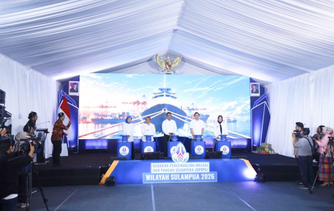 
					Kegiatan GPIPS Sulampua 2026 yang digelar BI bersama pemerintah pusat dan daerah, kementerian/lembaga, pelaku usaha, dan mitra strategis dalam TPIP/TPID di Makassar, Sulsel, 23 Oktober 2026. (Foto dok: BI Papua)
