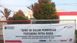 Penampakan SPBU Tanah Hitam Kota Jayapura. Foto: Pertamina Patra Niaga
