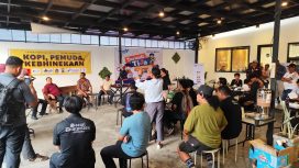 Bincang Sagu Kepemudaan di Kota Jayapura dalam rangka Hari Sumpah Pemuda ke-98 tahun. Foto: Katharina/KabarPapua.co  