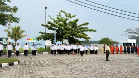 PLN IP YBP Holtekamp uopacara Hari Listrik Nasional ke-81. Foto: PLN IP UBP Holtekamp