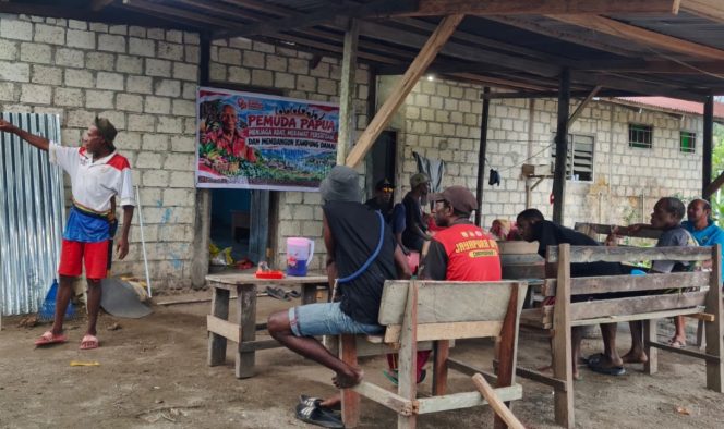 
					Peringatan Sumpah Pemuda ke-9 di Kampung Arsopura, Distrik Skanto, Kabupaten Keerom. Foto: ist
