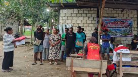 Peringatan Sumpah Pemuda ke-9 di Kampung Arsopura, Distrik Skanto, Kabupaten Keerom. Foto: ist